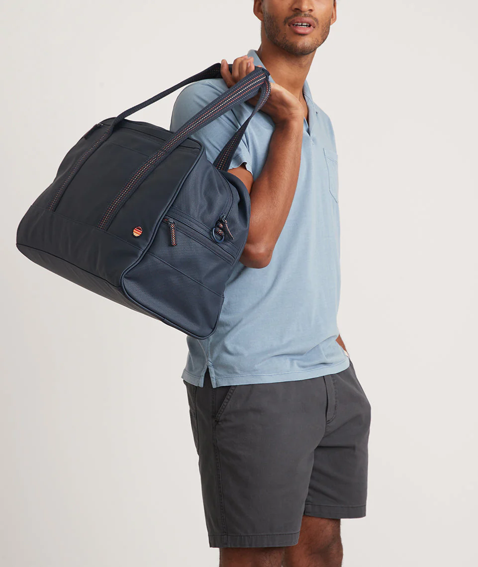 Weekender Bag in Navy - Image 8
