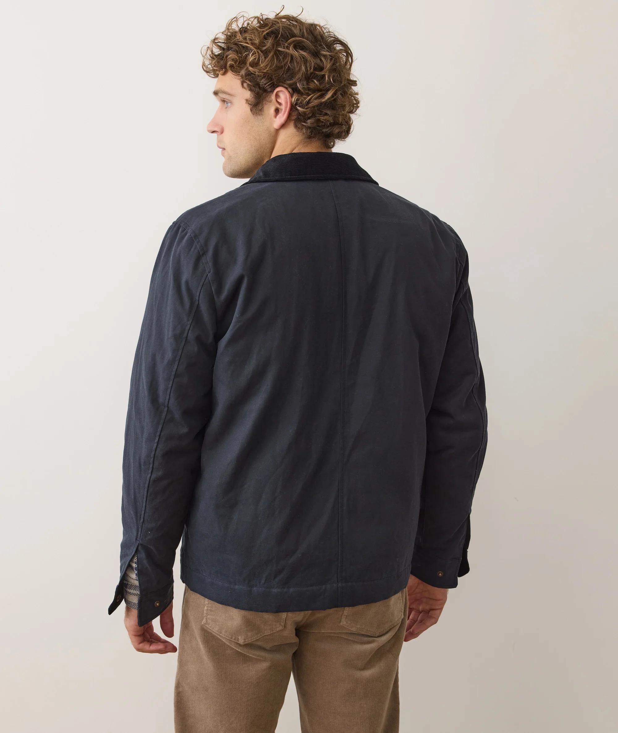 Weston Wax Canvas Barn Jacket - Image 3