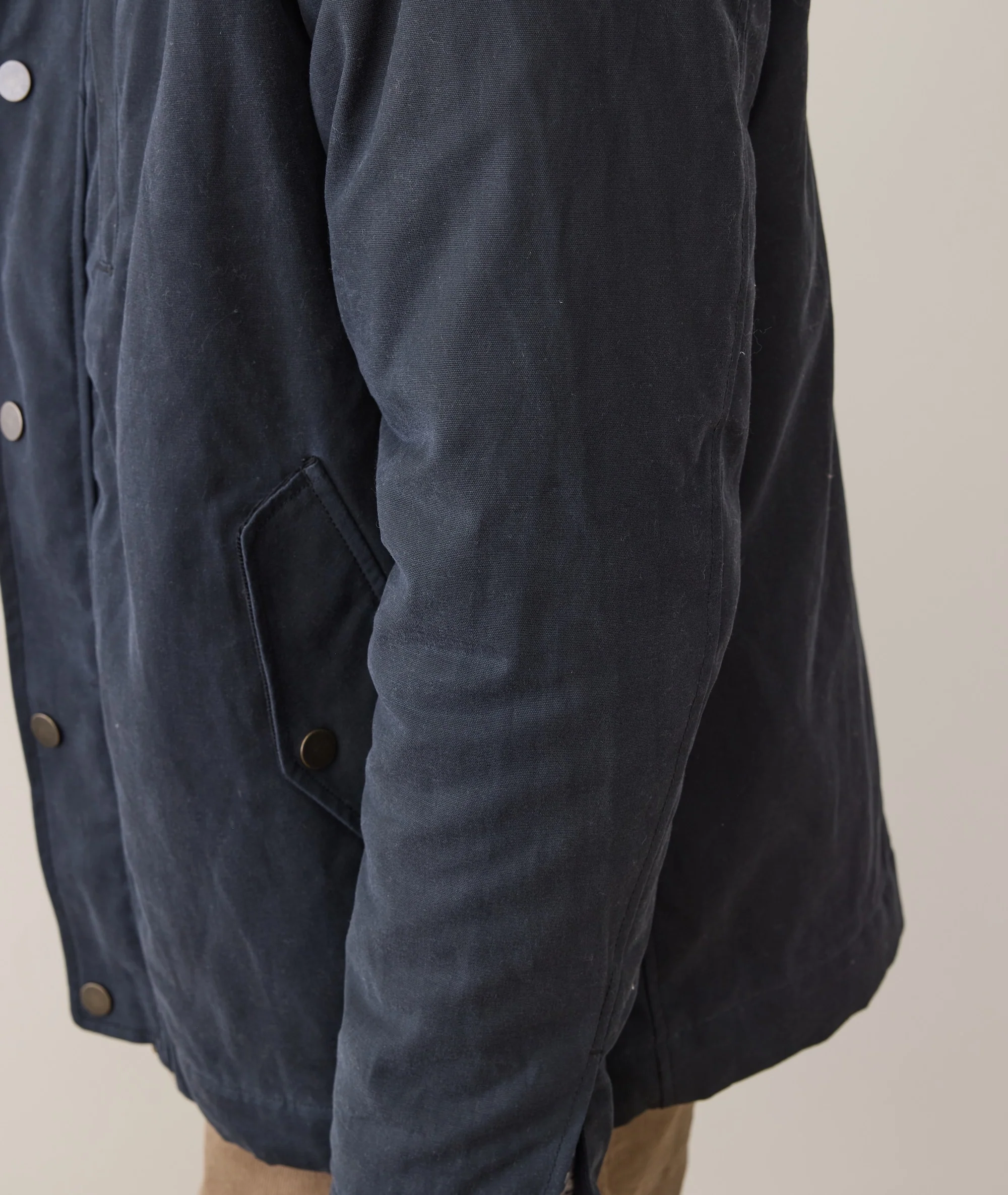 Weston Wax Canvas Barn Jacket - Image 6