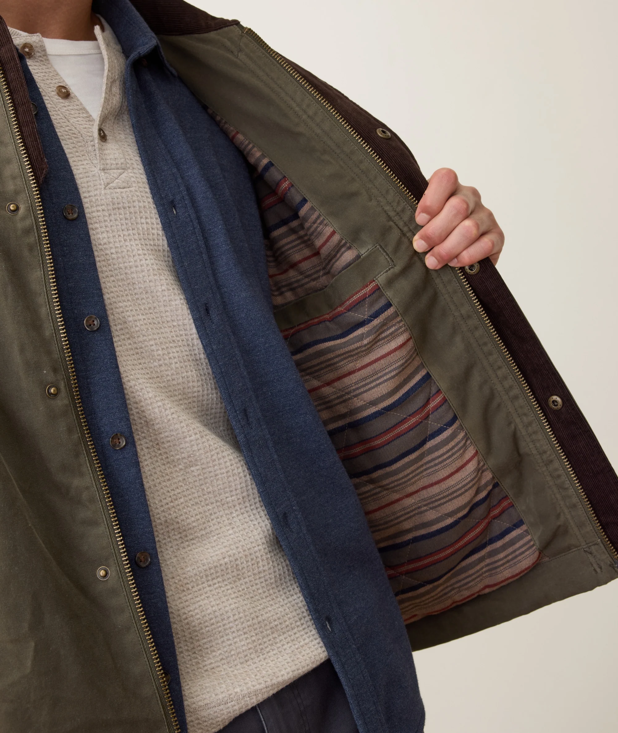 Weston Wax Canvas Barn Jacket - Image 4