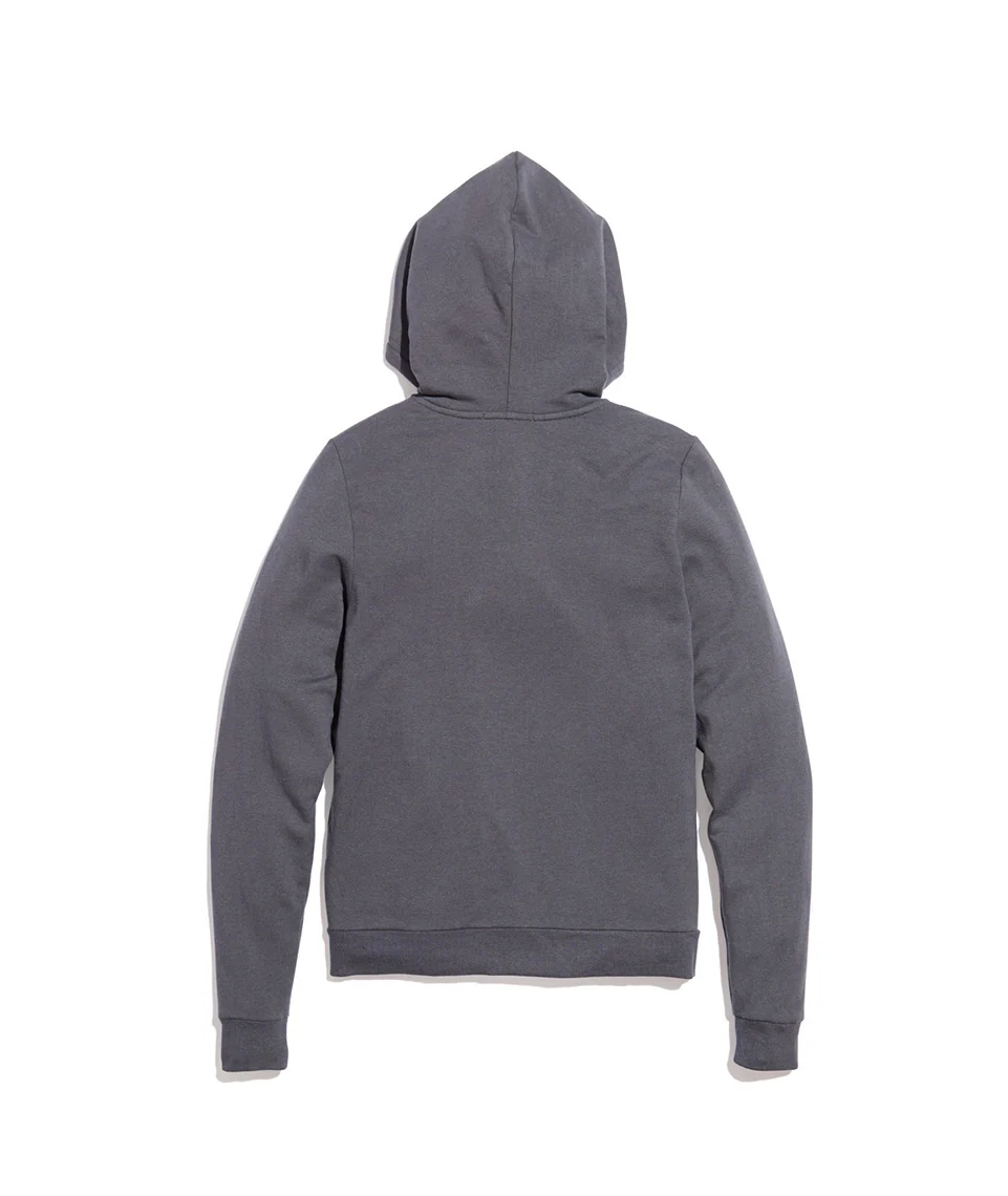 Women's Afternoon Hoodie in Asphalt Grey - Image 7