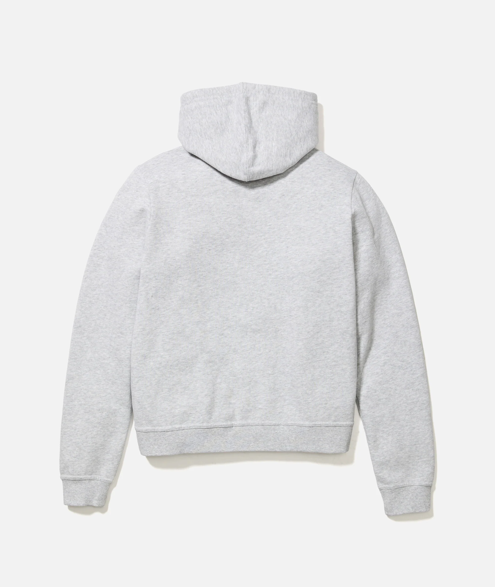 Women's Cloud 9 Fleece Full Zip Hoodie in Heather Grey - Image 3