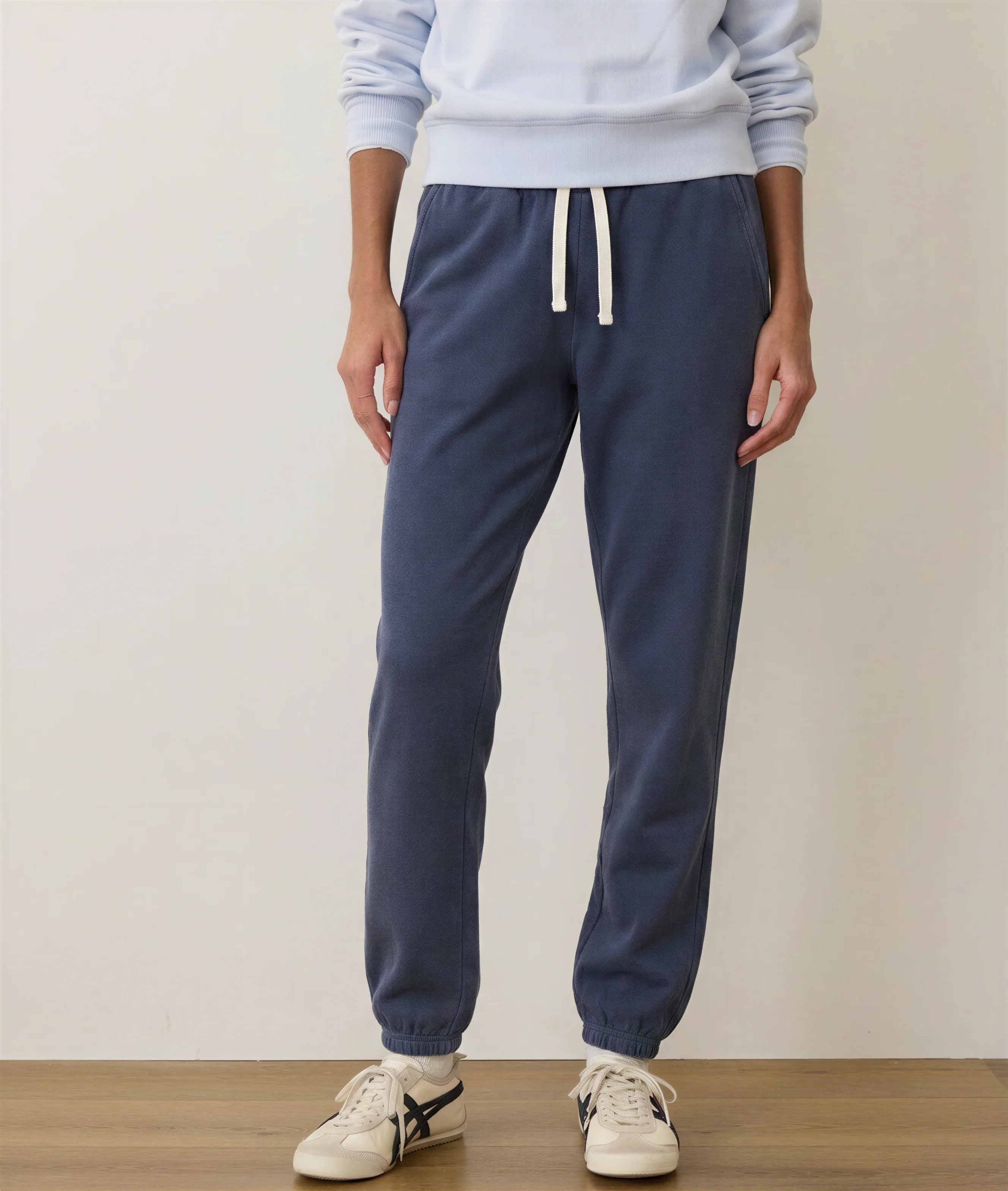 Women's Cloud 9 Fleece Sweatpant in Mood Indigo - Image 2