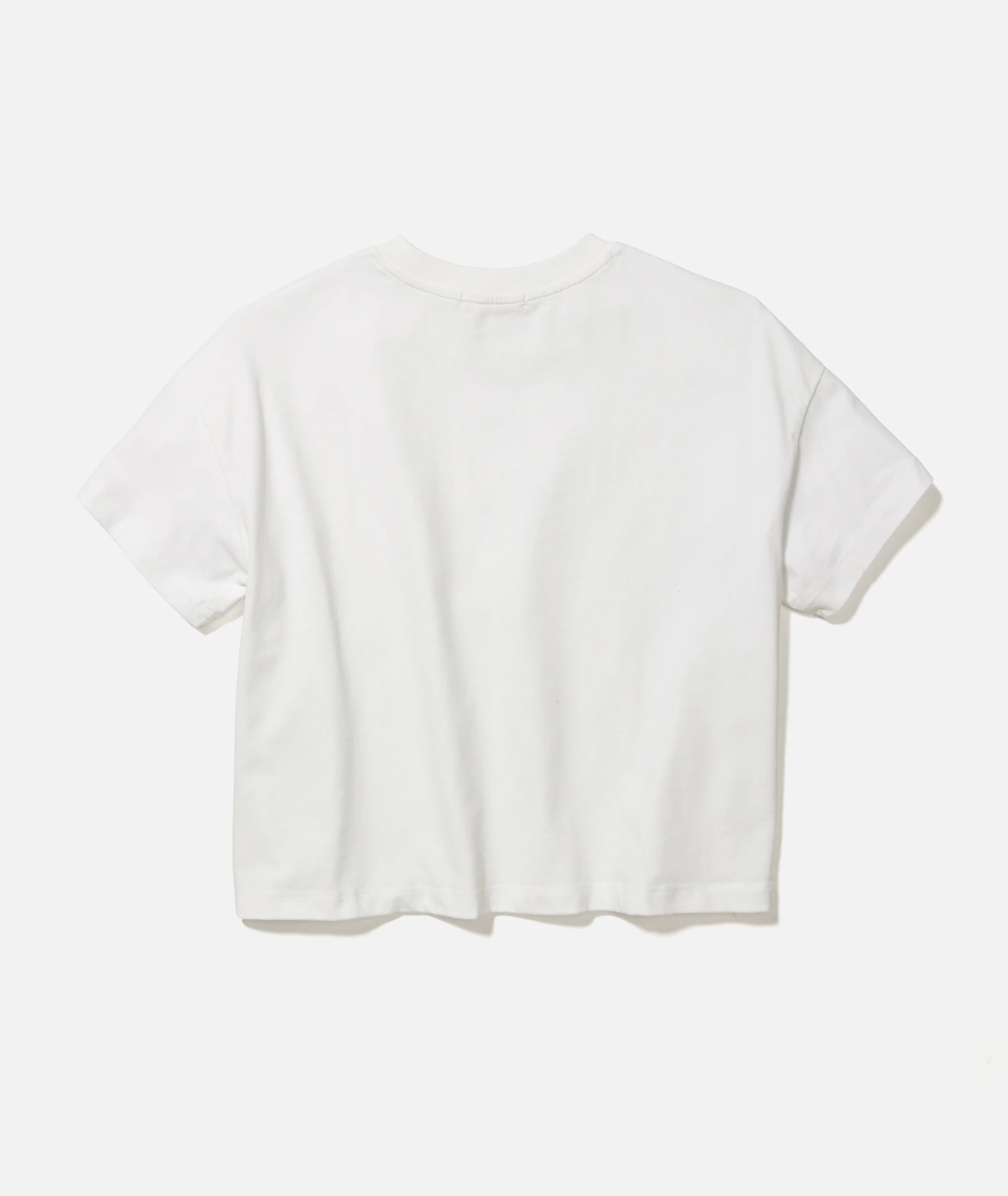 Women's Luxe Sueded Tee in Bright White - Image 8