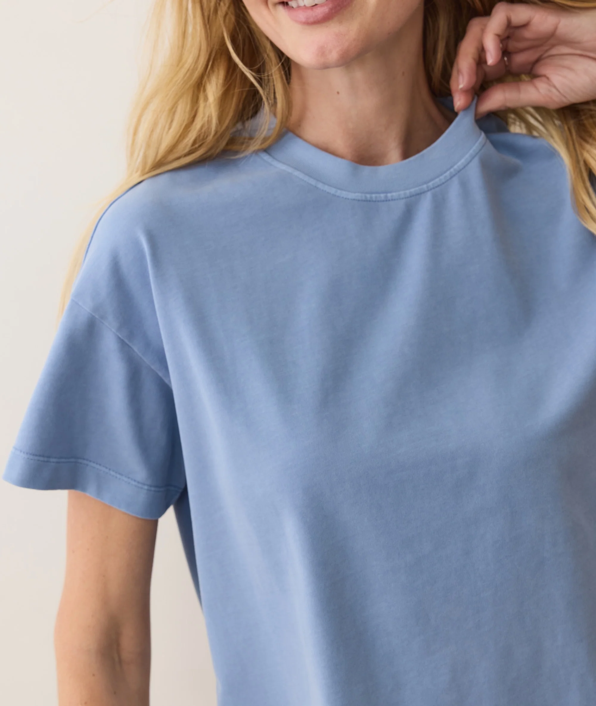 Luxe Sueded Tee - Image 5