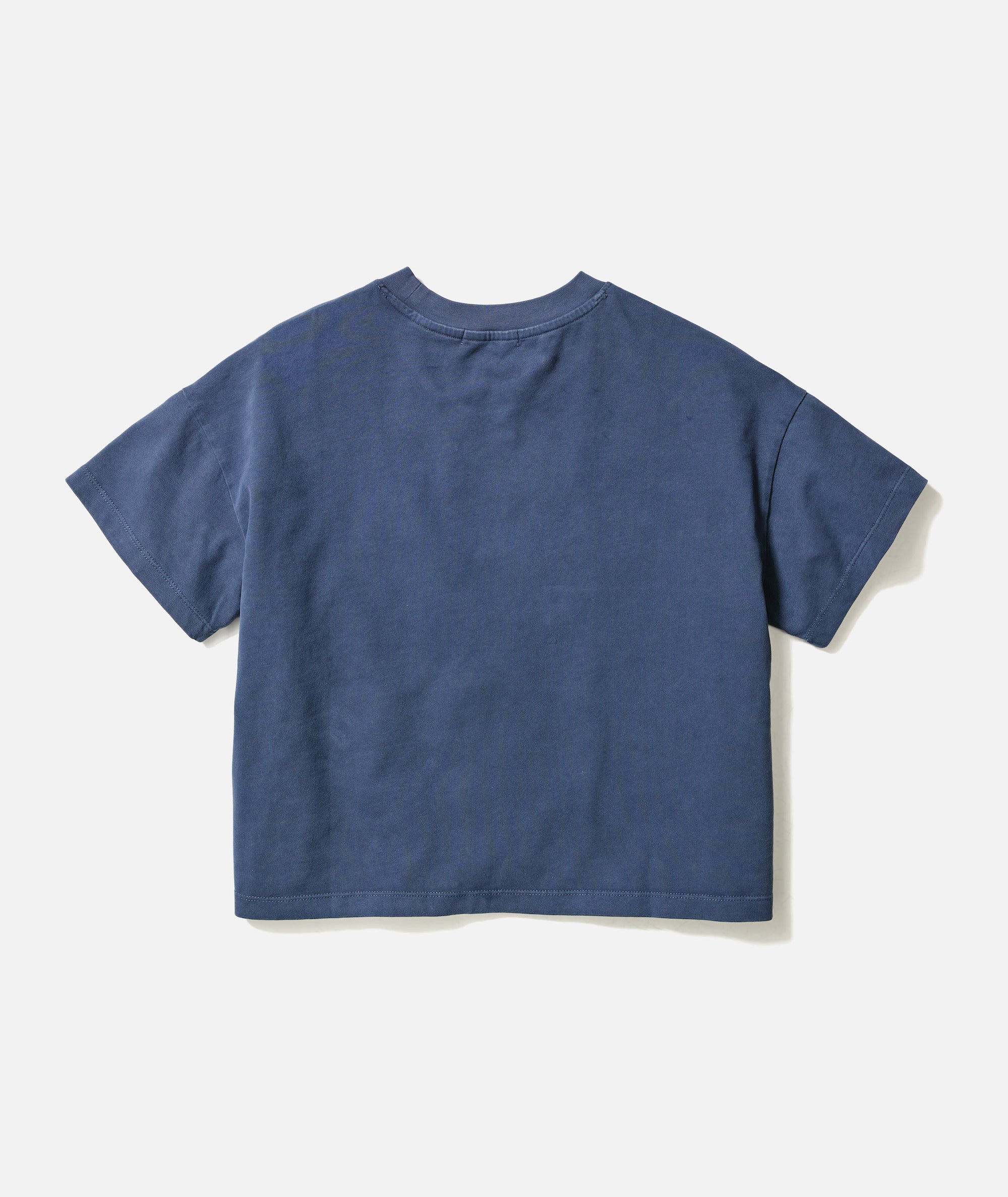 Women's Luxe Sueded Tee in Mood Indigo - Image 8