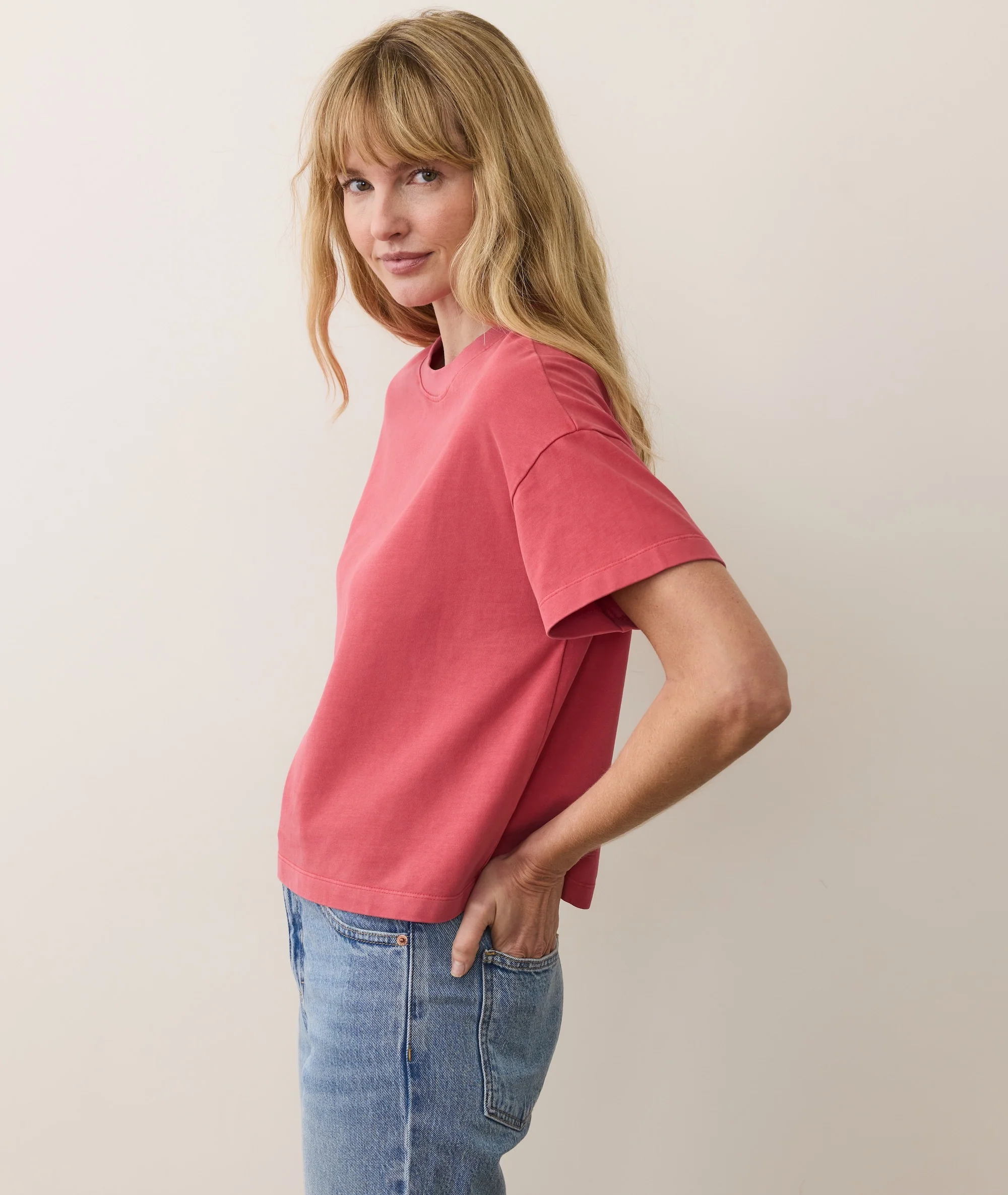 Luxe Sueded Tee - Image 2