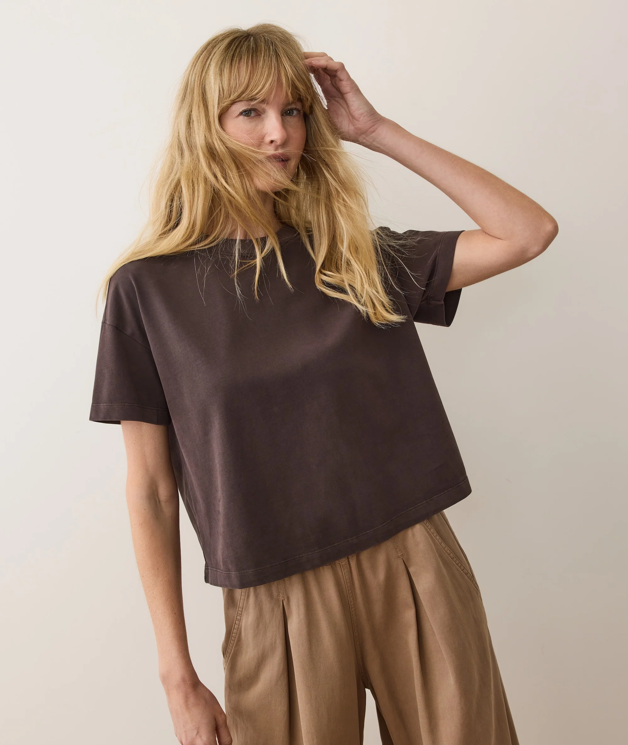 Luxe Sueded Tee - Image 3
