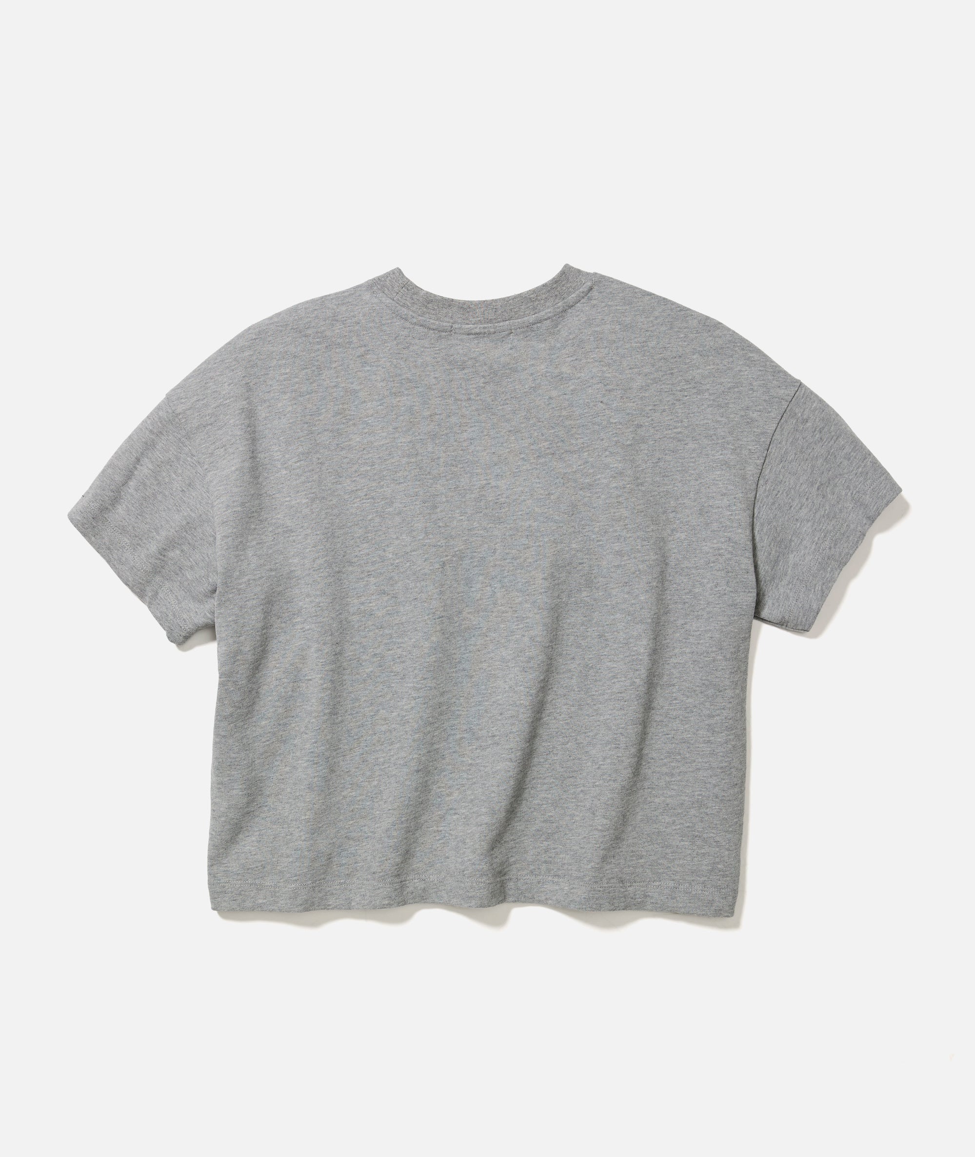 Women's Luxe Sueded Tee in Heather Grey - Image 2